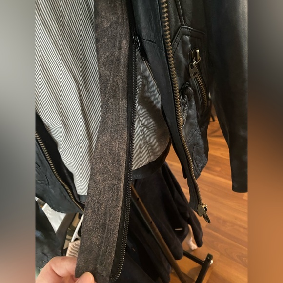 Free People Doma Leather Motto Jacket - Picture 9 of 12